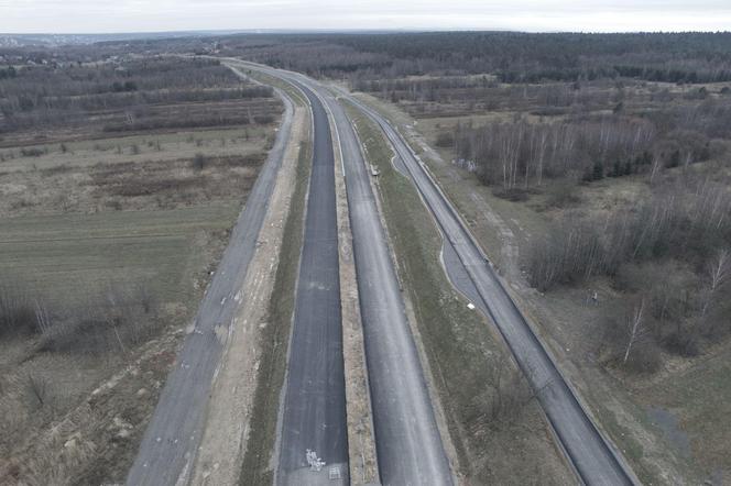 Budowa obwodnicy Wąchocka - luty 2024