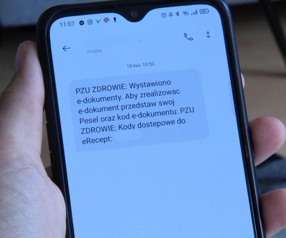 Telefon z receptą