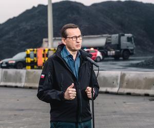 Premier w Gdańsku. Morawiecki sprawdził węgiel