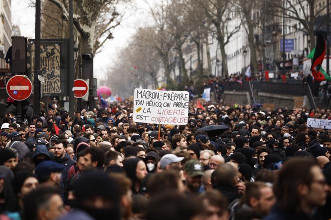 Protest we Francji