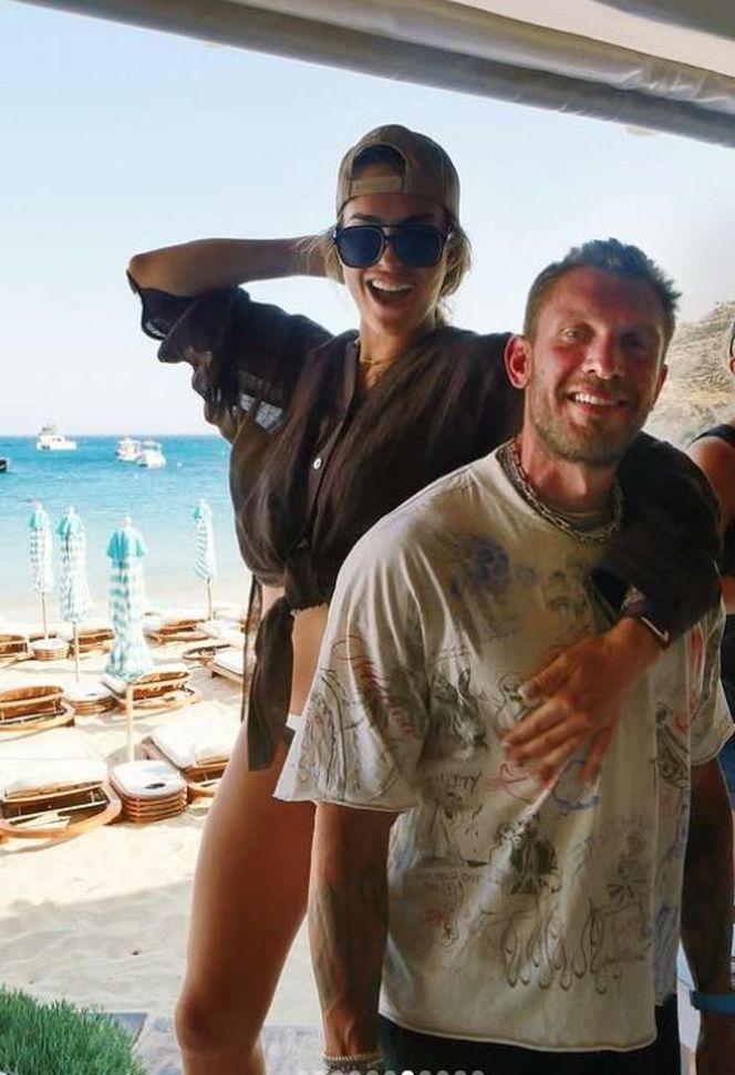 Aryna Sabalenka na wyspie Mykonos