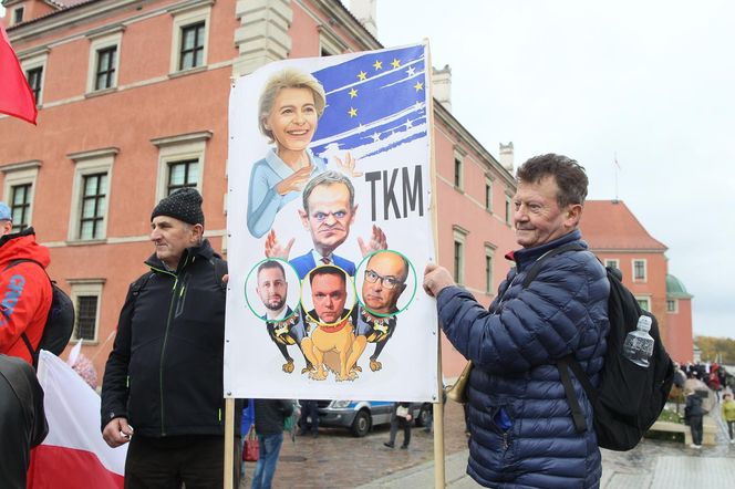 Manifestacja Prawa i Sprawiedliwości w Warszawie