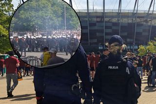 Policja podsumowała działania na PGE Narodowym. Zatrzymano prawie 100 osób