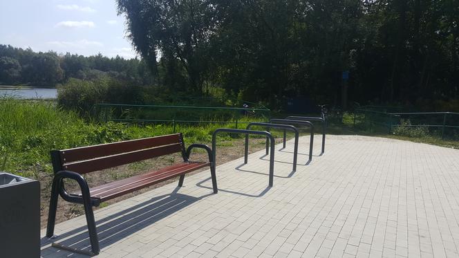 Pomost widokowy na Pogorii II w Dąbrowie Górniczej