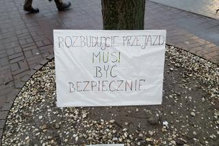 Wrocławska moda na uliczne protesty, tym razem na Krzyckiej [WIDEO, AUDIO]