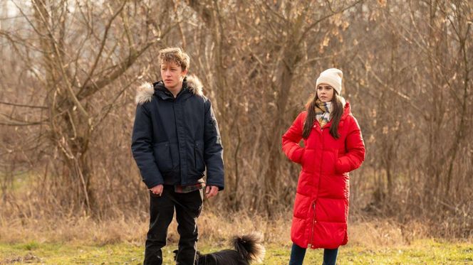 M jak miłość odc. 1861. Basia (Karina Woźniak), Kacper (Bartosz Ziewiec)