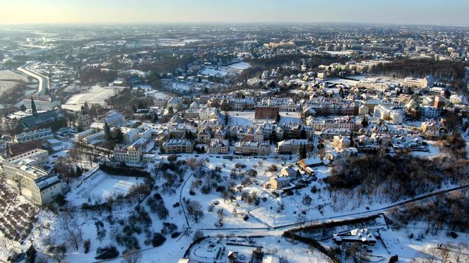 Sandomierz w zimowej szacie