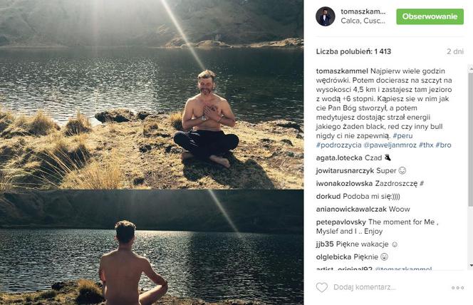 Tomasz Kammel na wakacjach drwi z graczy w "Pokemon GO"