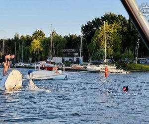 Akcja ratunkowa na Jeziorze Porajskim w Częstochowie
