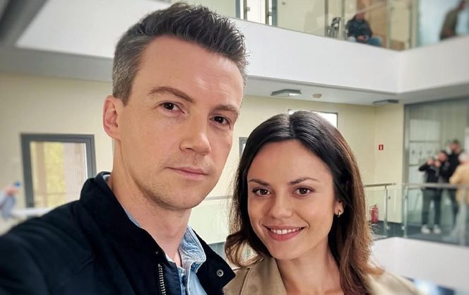 M jak miłość. Kasia i Jakub po rozwodzie znów razem przed porodem! Tak dowie się, że jest ojcem dziecka? - ZDJĘCIA