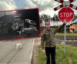 Rodzina zginęła na torach. Pociąg pchał wrak auta