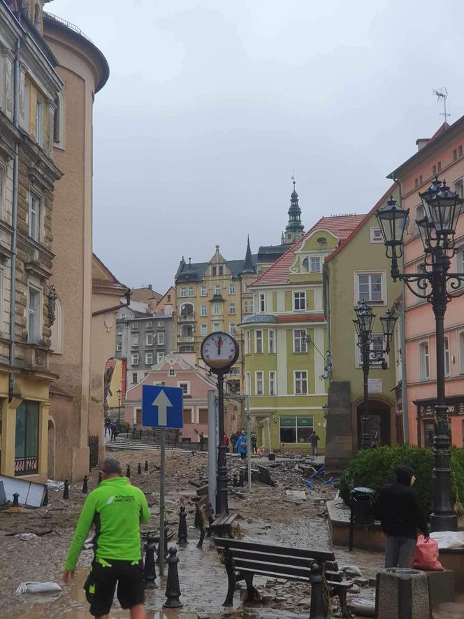 Tak wygląda Kłodzko po opadnięciu wielkiej wody