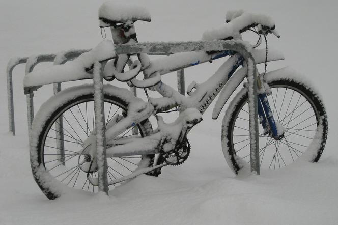 Jazda rowerem w zimie wcale nie musi być sportem ekstremalnym