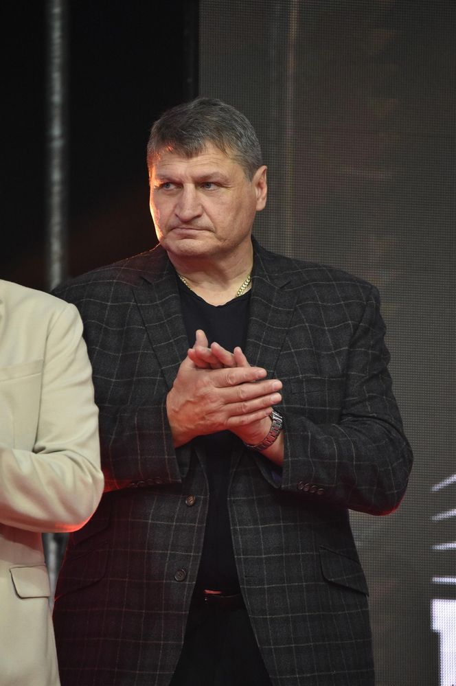 Andrzej Gołota na otwarciu V Forum Polskiego Boksu w Kielcach