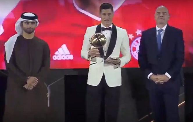 Robert Lewandowski. Globe Soccer Awards