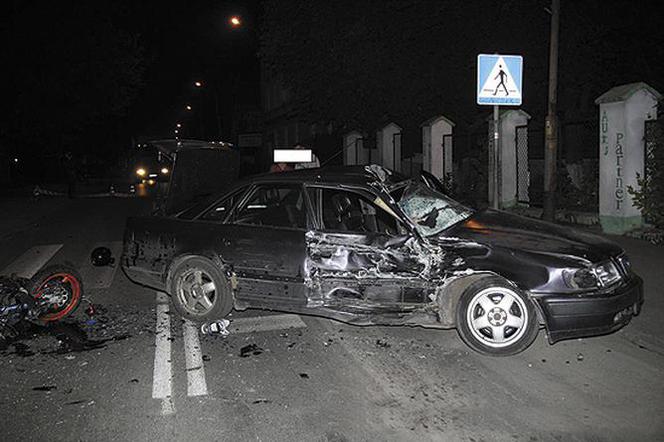Brzeg: Tragiczny wypadek. Motocyklista nie żyje ZDJĘCIA