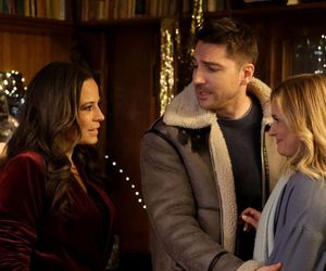 M jak miłość odc. 1858. Magda (Anna Mucha), Dima (Michaił Pszeniczny), Julia (Marta Chodorowska)