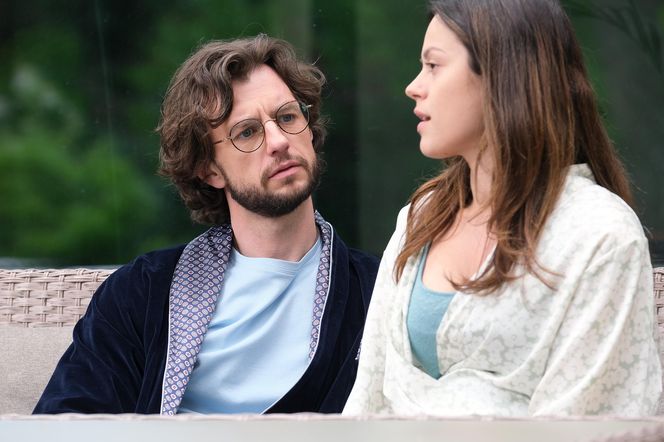 M jak miłość odc. 1891. Kasia (Paulina Lasota), Mariusz (Mateusz Mosiewicz)