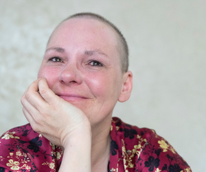 #OnkoHero. Syn bardzo bał się mojej operacji, jakbym miała nie przeżyć