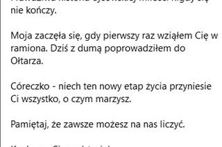 Ślub córki premiera Mateusza Morawieckiego