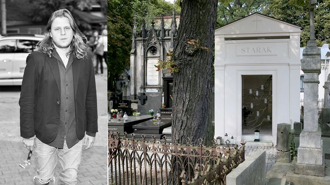 Tak dziś wygląda grób Piotra Woźniaka-Staraka