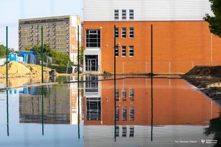 Nowy kompleks sportowy Politechniki Białostockiej. Tak przebiegają prace [ZDJĘCIA]