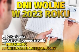 Dni wolne w 2023 roku