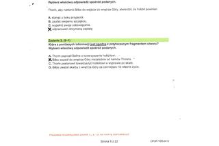 Odpowiedzi próbnego egzaminu ósmoklasisty 2024 z języka polskiego