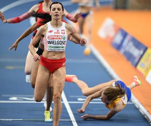 Anna Wielgosz, bieg na 800 m w Apeldoorn