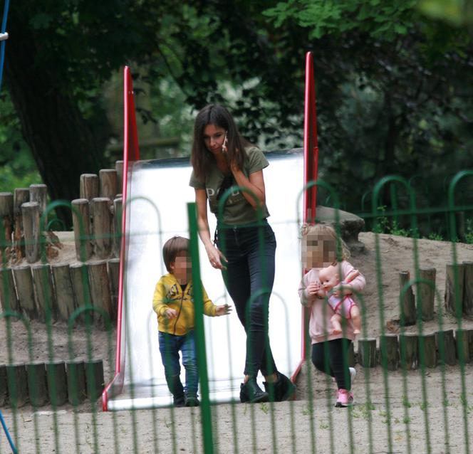 40. urodziny Marta Kaczyńska spędziła na placu zabaw