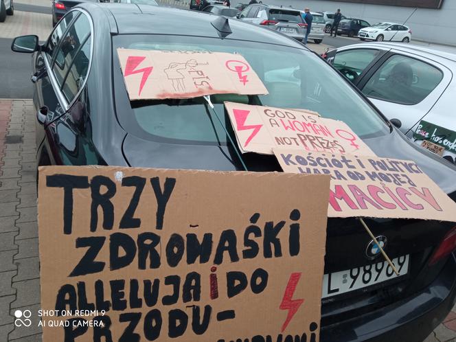 protest na Rondzie Gronowo