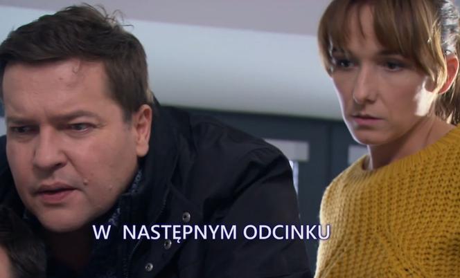 Na Wspólnej odc. 3254. Michał (Robert Kudelski), Iga (Lidia Sadowa)