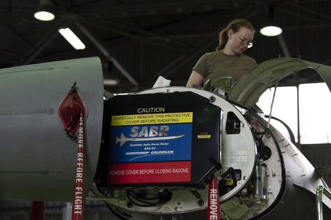 Radar AN/APG-83 SABR na myśliwcu F-16V Viper