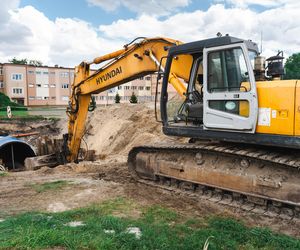 Budują zbiornik retencyjny przy siedleckiej Samochodówce