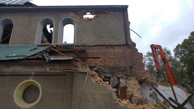 Rozbiórka kościoła św. Józefa Robotnika w Bytomiu