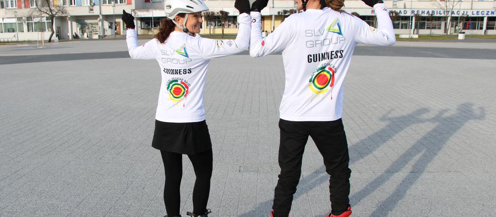 Rolkarskie małżeństwo z Oleśnicy spróbuje pobić Rekord Guinnessa