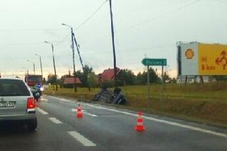 Wypadek na trasie Łańcut-Rzeszów