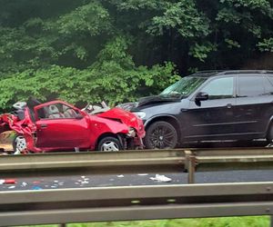 Tragiczny w skutkach wypadek na trasie DK86 w Katowicach