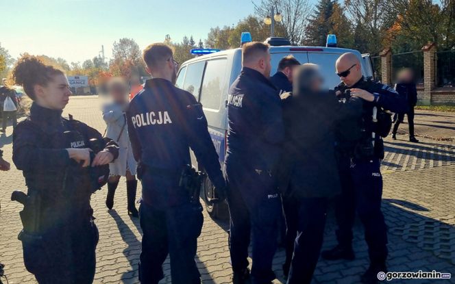 Awantura po pogrzebie w Gorzowie. Żałobnicy wściekli na policję