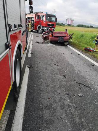 Stary Sącz. Śmiertelny wypadek na drodze 969! Zginął tegoroczny maturzysta