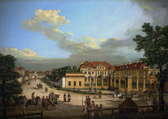 Canaletto, Pałac Mniszchów (1779)
