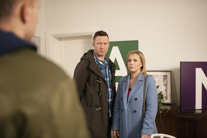 Pierwsza miłość. Marysia (Aneta Zając), Michał (Wojciech Błach)
