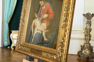 Obraz Madonny z Dzieciątkiem w Zamku Królewskim