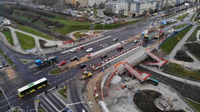 Uważajcie na Piątkowie! Zmiana organizacji ruchu dotyczy północnej nitki wiaduktu