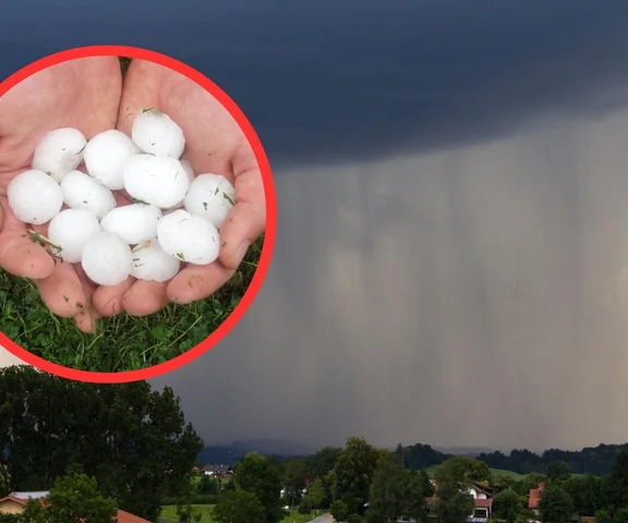 Nawałnice z gradem przejdą przez Polskę!