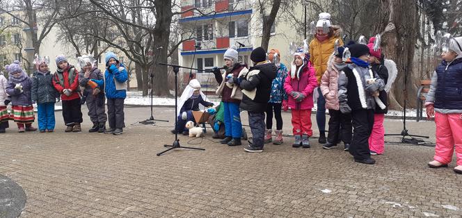 Choinka na LSM jest już ozdobiona. Dzieci przygotowały recyklingowe ozdoby [GALERIA, WIDEO]