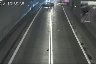 Wstrząsające nagranie z wypadku w tunelu. Kierowca pędził 170 km/h!