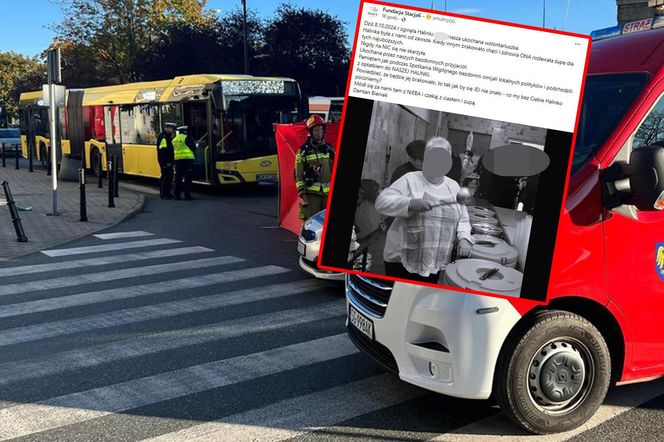 Gliwice. Śmiertelny wypadek znanej wolontariuszki. Panią Halinę potrącił autobus [ZDJĘCIA]