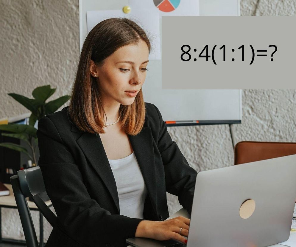 8:4(1:1)=? To proste równanie matematyczne doprowadziło internautów do niezłej kłótni