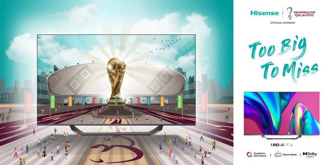 Hisense prezentuje oficjalne urządzenia Mistrzostw Świata Katar 2022 